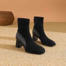 Stivaletti Stivali Tacco Basso
