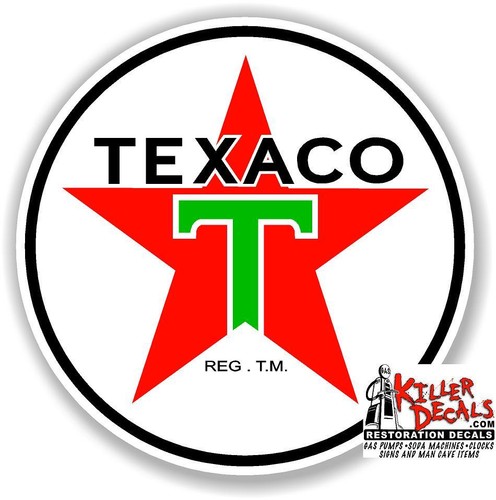 Texaco post war gasoline - 6",
