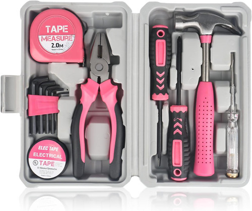 Kit attrezzi rosa 12 - di,
