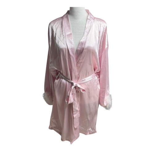 Accappatoio raso rosa in - accappatoio,
