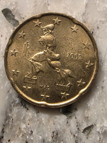 Moneta rara euro centesimi - euro, 20