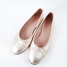 Chanel scarpe basse donna oro