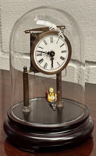 Novelty girl swing clock - girl, on