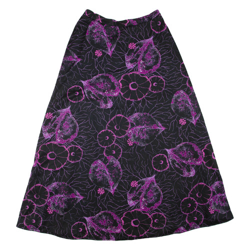 Gonna maxi nera lunga - gonna,
