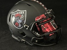 Mini casco Las Vegas Raiders