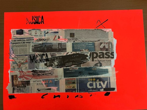 Giuseppe chiari collage 50x70 - chiari,