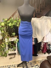 Gonna a matita ZARA blu