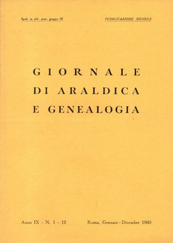 Giornale araldica e - giornale,