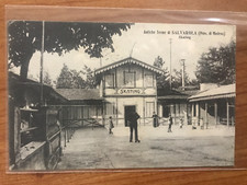 CARTOLINA SALVAROLA MODENA - ANTICHE TERME - PATTINAGGIO ANIMATA   BIANCO E NERO