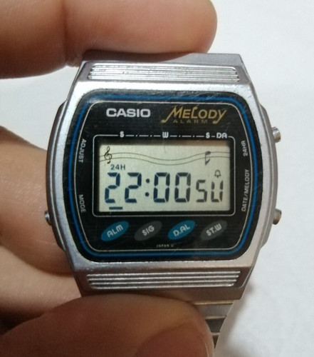 Reloj casio vintage melody - casio,