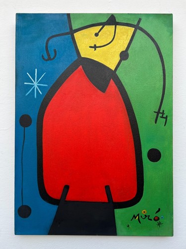 Quadro olio tela - quadro, joan