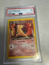 PSA 7 NM Dark Typhlosion Neo