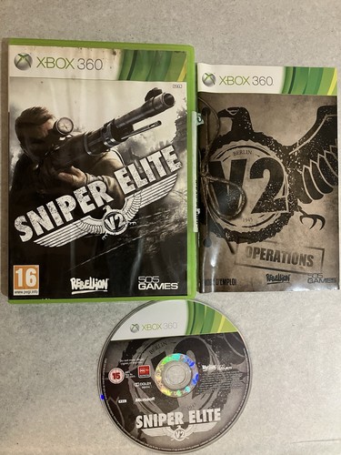 Sniper elite xbox 360 - v2,