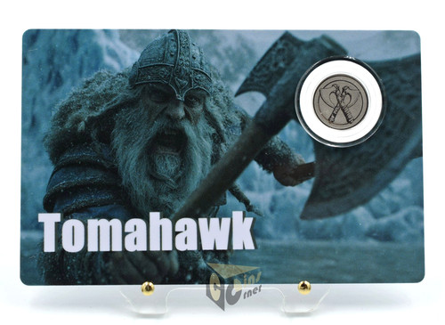 Tomahawk 500 999 moneta - oz,