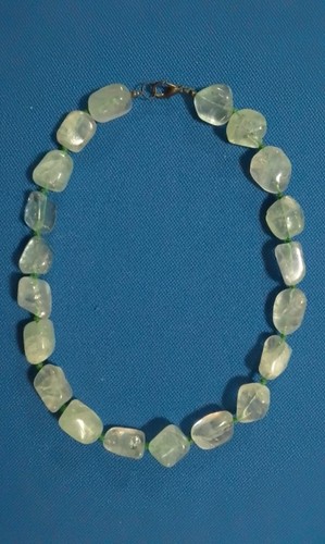 Collana fluorite verde - in,