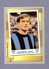 FACCHETTI Figurine Calciatori Panini 19684 1965 "la più amata 2021" NUOVA