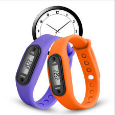 OROLOGIO PEDOMETRO DIGITALE CONTAPASSI POLSO SPORT LCD CORSA SILICONE xy