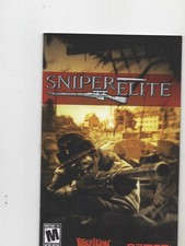 Sniper Elite PS2 solo manuale