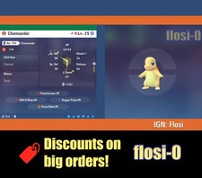 6IV Shiny Charmander Pokemon