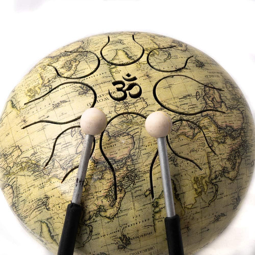 Steel tongue drum note 6 - steel,