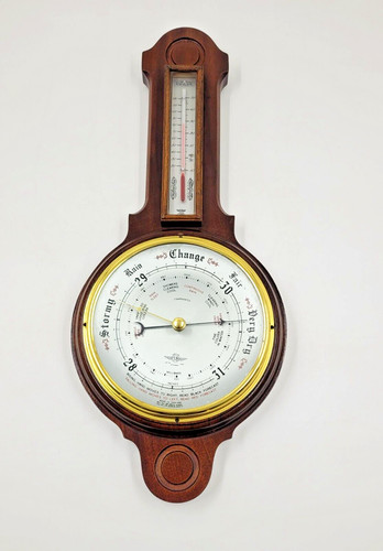 Antico termometro barometro