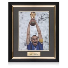 Fabio Cannavaro Signed Italy