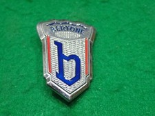 BERTONE CARROZZERIA FREGIO STEMMA LOGO EMBLEMA BADGE IN METALLO