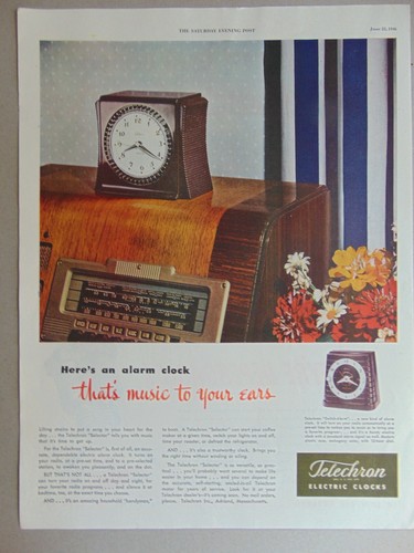 Sveglia telechron 1946 - sveglia,