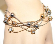 Bracciale oro argento donna