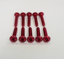 VITI IN ERGAL CARENA PARKER M5X30 ROSSA RED 10 PEZZI