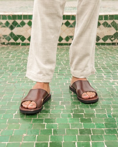 Sandali uomo fatti mano - sandali,