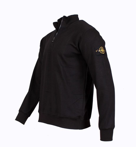 Felpa mezza zip stone island - felpa,