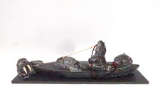Scultura eschimese caccia