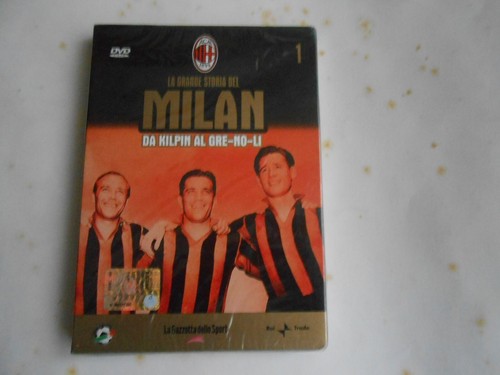 Dvd grande storia del - del, milan