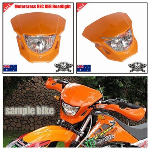 Lampada frontale arancione 35w