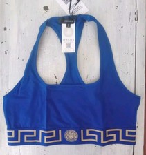 Reggiseno Versace Blu E Oro