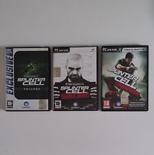 Splinter Cell Trilogy Pandora Tomorrow Chaos Theory Double Agent Conviction PC