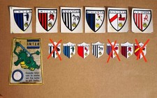 CALCIATORI PANINI,TRASFERIBILI 1962 + scudetti busta King,molto raro + Inter f.r