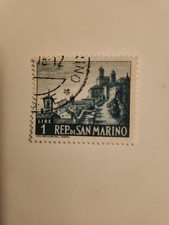 Francobollo San Marino Raro 