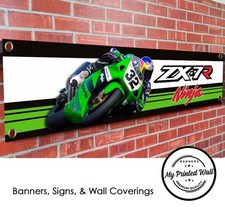Striscione in PVC Kawasaki