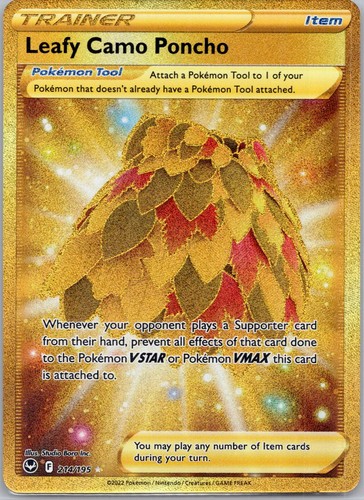 Poncho mimetico foglia