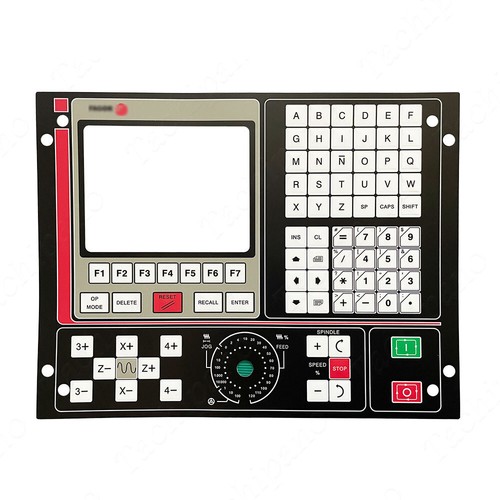 Cnc 8025ti tastiera membrana - 8025ti, a