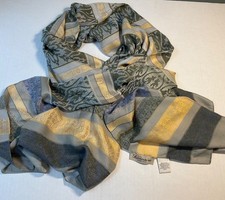 Sciarpa lunga a righe