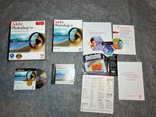 Adobe Photoshop 7 AGGIORNAMENTO per Windows con Numero di Serie Manuale Istruzioni Cd