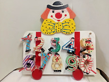 SEVI ESPOSITORE IN LEGNO NUMERI  IN LEGNO  GIOCATTOLI DIDATTICI