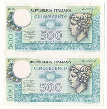 500 LIRE MERCURIO  SERIE