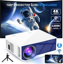 VIDEOPROIETTORE WIELIO GC06 FULL HD HDMI WIFI BLUETOOTH USB 1080P PORTATILE