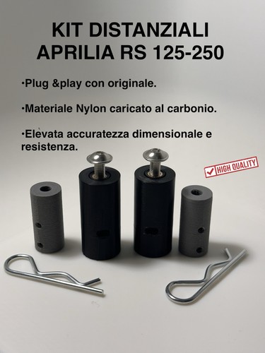 Kit distanziali carene aprilia - kit,