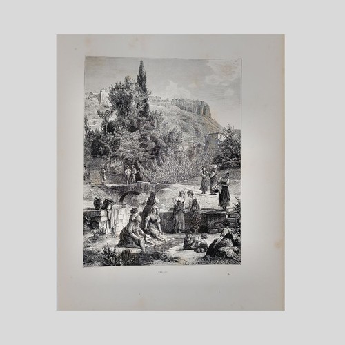 Orvieto terni xilografia 1877 - terni,