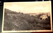 SAN FELICE CIRCEO FP BN LITTORIA VILLA AGUET EDIZ. BONIZI IRENE VG 1938 LITTORIA